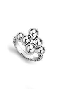 ���S�X ���f�B�[�X �A�N�Z�T���[ �w�� LAGOS Caviar Bubbly Cross Overing Sterling Silver �V���o�[
