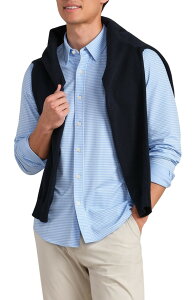 ���[�k �����Y �g�b�v�X �V���c �X�����t�B�b�g �M���K���`�F�b�N �M���K�� Rhone Commuter Slim Fit Gingham Check Performance Button-Up Shirt Light Blue Gingham �u���[