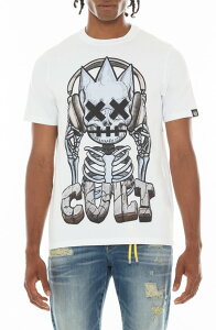 �J���g �I�u �C���f�B�r�W���A���e�B �����Y �g�b�v�X T�V���c �O���t�B�b�N Cult of Individuality Evolution Shimuchan Graphic T-Shirt White �z���C�g