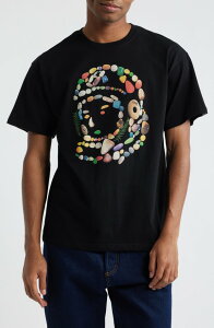 �r���I�l�A�{�[�C�Y�N���u �����Y �g�b�v�X T�V���c ���S �O���t�B�b�N Billionaire Boys Club Stonespaceman Logo Graphic T-Shirt Black �u���b�N