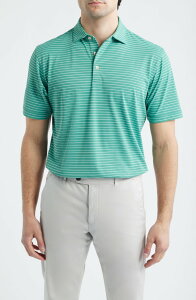 �s�[�^�[�E�~���[ �����Y �g�b�v�X �|���V���c Peter Millar Winston Striperformance Piqu Polo Snow Pea �X�g���C�v