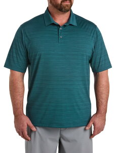 ���[�{�b�N �����Y �g�b�v�X �|���V���c �g�[�� Reebok Big & Tall Performance Space-Dyed Polo Shirt Retro Teal �e�B�[��