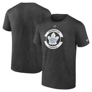 �t�@�i�e�B�N�X �����Y �g�b�v�X T�V���c Men's Fanatics Heather Charcoal Toronto Mapleafs Authentic Pro Core Secondary T-Shirt Heather Charcoal �`���R�[��