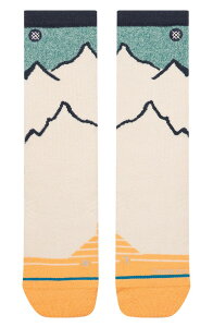�X�^���X �����Y �A���_�[�E�F�A �C�� Stance Peaking Hike Crew Socks Tan �^��
