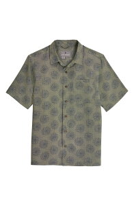 ���C�������r���Y �����Y �g�b�v�X �V���c �|���G�X�e�� ROYAL ROBBINS Camino Pucker Short Sleeve Recycled Polyester Button-Up Shirt Olive Ray �I���[�u