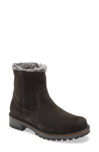 �{�X�A���h�R�[ ���f�B�[�X �V���[�Y �u�[�c�E���C���u�[�c Bos. & Co. Calib Waterproof Bootie Grey Suede/Fantara F �O���[