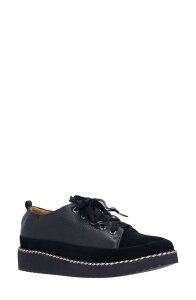 �����[���h�s�[�h ���f�B�[�X �V���[�Y �X�j�[�J�[ �v���b�g�t�H�[�� L'Amour des Pieds Zaina Platform Sneaker Black �u���b�N