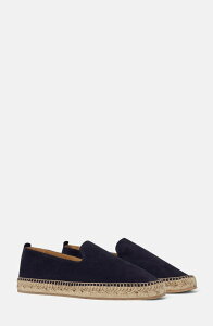 �X�J���b�\ �����Y �V���[�Y �X���b�|���E���[�t�@�[ SCAROSSO Martin Espadrilles Blue - Suede �u���[