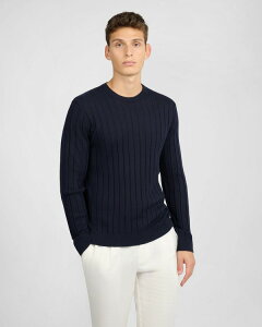 �I�j�A �����Y �A�E�^�[ �p�[�J�[�E�X�E�F�b�g �N���[�l�b�N �E�[�� �Z�[�^�[ Onia Extra Fine Merino Wool Crewneck Sweater Midnight
