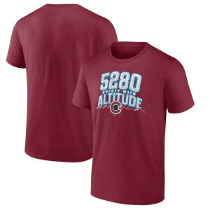 �t�@�i�e�B�N�X �����Y �g�b�v�X T�V���c Men's Fanatics Branded Burgundy Colorado Avalanche Local T-Shirt Burgundy �o�[�K���f�B