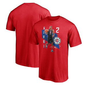 �t�@�i�e�B�N�X �����Y �g�b�v�X T�V���c Men's Fanatics Branded Kawhi Leonard Red LA Clippers Pick & Roll T-Shirt Red ���b�h