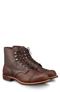 ���b�h�E�B���O �����Y �V���[�Y �u�[�c�E���C���u�[�c �L���b�v Red Wing Iron Ranger Cap Toe Boot Amber Harness Leather �A���o�[