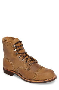 ���b�h�E�B���O �����Y �V���[�Y �u�[�c�E���C���u�[�c �L���b�v Red Wing Iron Ranger Cap Toe Boot Brown Leather �u���E��
