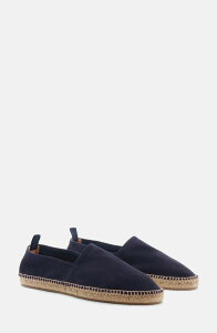 �X�J���b�\ �����Y �V���[�Y �X���b�|���E���[�t�@�[ SCAROSSO Pablo Espadrilles Blue - Suede �u���[