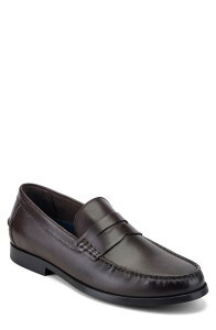 ���b�N�|�[�g �����Y �V���[�Y ���[�t�@�[ Rockport Willcox Penny Loafer Dark Brown �u���E��
