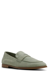 �A���h �����Y �V���[�Y ���[�t�@�[ ALDO Journey Penny Loafer Light Sage �Z�[�W