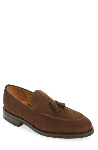 �A���� �G�h�����Y �����Y �V���[�Y ���[�t�@�[ Allen Edmonds Roman Tasseloafer - Multiple Widths Available Brown Suede �u���E��