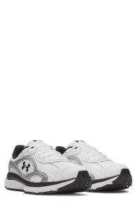 �A���_�[�A�[�}�[ �����Y �V���[�Y �X�j�[�J�[ Under Armour UA Tech Runner Sneaker White/ Metallic Silver/ Black �z���C�g