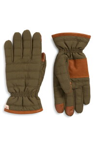 �t�@���e�B �����Y �A�N�Z�T���[ ��� Faherty Ripstopuffer Gloves Olive �I���[�u