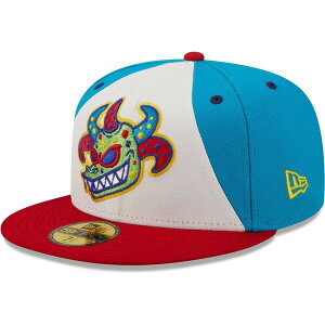 �j���[�G�� �����Y �A�N�Z�T���[ �X�q Men's New Era White/Red Vejigantes de Scranton/Wilkes-Barre Copa De La Diversion 59FIFTY Fitted Hat White �z���C�g