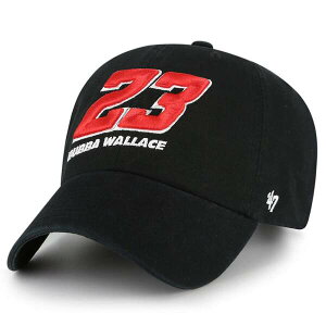 �t�H�[�e�B�[�Z�u�� �����Y �A�N�Z�T���[ �X�q ���[�X Men's '47 Black Bubba Wallace Clean Up Adjustable Hat Black �u���b�N