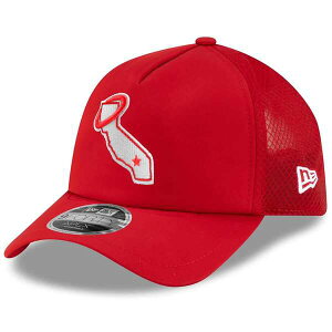 �j���[�G�� �����Y �A�N�Z�T���[ �X�q Men's New Era Red Los Angeles Angels 2026 Batting Practice Alternate Apex 9FORTY Adjustable Hat Red ���b�h