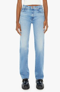 �}�U�[ ���f�B�[�X �{�g���X �f�j���p���c �X�g���[�g �n�C�E�G�X�g �W�[���Y MOTHER The Kick It High Waistraight Leg Jeans Tarotime