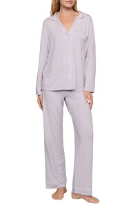 �G�o�[�W�F�C ���f�B�[�X �A���_�[�E�F�A �i�C�g�E�F�A Eberjey Gisele Long Pajamas Thistle/ Ivory �A�C�{���[