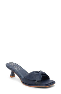 �R�R�i�b�c�o�C�}�b�e�V�B ���f�B�[�X �V���[�Y �q�[�� �T���_�� Coconuts by Matisse Pompano Kitten Heel Slide Sandal Navy �l�C�r�[