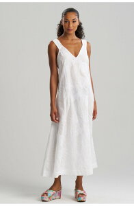 �i�g�� ���f�B�[�X �g�b�v�X �����s�[�X �}�L�V Natori Palmaxi cover-up Dress White �z���C�g