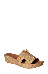 �����[���h�s�[�h ���f�B�[�X �V���[�Y �q�[�� �v���b�g�t�H�[�� �T���_�� L'Amour des Pieds Catiana Platform Sandal Bright Multi C �}���`�J���[