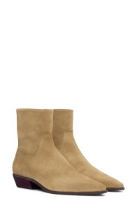 ���t�H�[���[�V���� ���f�B�[�X �V���[�Y �u�[�c�E���C���u�[�c �~�j Reformation Dominique Bootie Hazel Suede