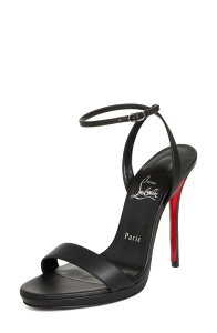 �N���X�`�����E���u�^�� ���f�B�[�X �V���[�Y �T���_�� Christian Louboutin Miss Z Queen Sandal Black/ Lin Black �u���b�N