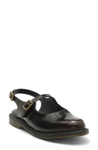 �h�N�^�[�}�[�`�� ���f�B�[�X �V���[�Y �p���v�X Dr. Martens Madaline Slingback Mary Jane Flat Cherry Red ���b�h
