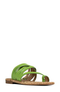 �h�i���h�v���l�[�� ���f�B�[�X �V���[�Y �T���_�� Donald Pliner Hazie Toe Loop Sandal Kiwi