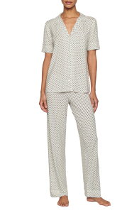 �G�o�[�W�F�C ���f�B�[�X �A���_�[�E�F�A �i�C�g�E�F�A �W���[�W�[ Eberjey Gisele Jersey Pajamas Tide Dot Ivory/ Ivory �A�C�{���[