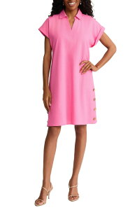 �W���[���Y�j���[���[�N ���f�B�[�X �{�g���X �J�W���A���p���c ���l�� Jones New York Linen Blend Shift Dress Dutch Pink �s���N