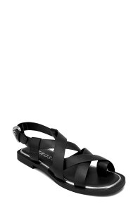 �G�A���\�[���Y ���f�B�[�X �V���[�Y �T���_�� Aerosoles Cargo Toe Loop Sandal Black Fx Nappa �u���b�N