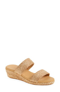 �V���R���u���[ ���f�B�[�X �V���[�Y �q�[�� �v���b�g�t�H�[�� �T���_�� Chocolat Blu Farra Platform Wedge Slide Sandal Toast Raffia