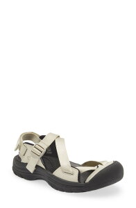 �L�[�� ���f�B�[�X �V���[�Y �T���_�� KEEN Zerraport II Sandal Silver Birch/Black �u���b�N
