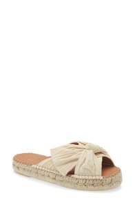 �g�j�[�|���Y ���f�B�[�X �V���[�Y �T���_�� Toni Pons Elina Espadrille Slide Sandal Cream �N���[��