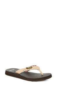 �T�k�[�N ���f�B�[�X �V���[�Y �T���_�� Sanuk Yoga Paradise II Flip Flop Natural Paradise