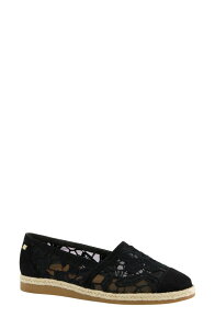 �|�[���E�O���[�� ���f�B�[�X �V���[�Y �p���v�X ���[�X Paul Green Danica Lace Flat Black Suede Blossomesh �u���b�N