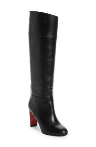 �N���X�`�����E���u�^�� ���f�B�[�X �V���[�Y �u�[�c�E���C���u�[�c Christian Louboutin Loo Boot Black �u���b�N