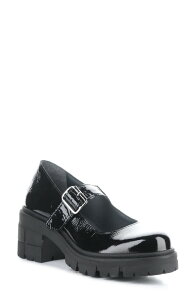 �{�X�A���h�R�[ ���f�B�[�X �V���[�Y �q�[�� �v���b�g�t�H�[�� Bos. & Co. Banks Platformary Jane Black Patent �u���b�N
