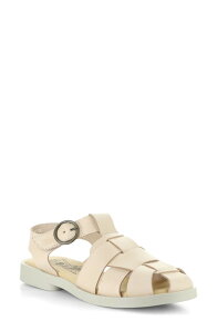 �t���C�����h�� ���f�B�[�X �V���[�Y �T���_�� �v���b�g�t�H�[�� �A���N�� Fly London Ared Ankle Straplatform Fisherman Sandal 003 Natural