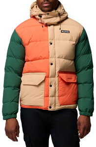 �R�����r�A �����Y �A�E�^�[ �W���P�b�g�E�u���]�� �_�E�� Columbia Wallowaterepellent Down Puffer Jacket with Removable Hood Canoe/ Zing/ Rain Forest �t�H���X�g