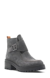 �W�F���g���\�E���Y ���f�B�[�X �V���[�Y �u�[�c�E���C���u�[�c Gentle Souls Baden Bootie Blue Grey Suede �O���[