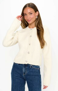 �E�~�[���A���[�� ���f�B�[�X �A�E�^�[ �p�[�J�[�E�X�E�F�b�g �J�[�f�B�K�� Show Me Your Mumu Maggie Cardigan Marzipan Knit