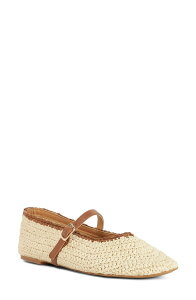 �f���[�������h�� ���f�B�[�X �V���[�Y �p���v�X Dune London Haloha Mary Jane Flat Natural
